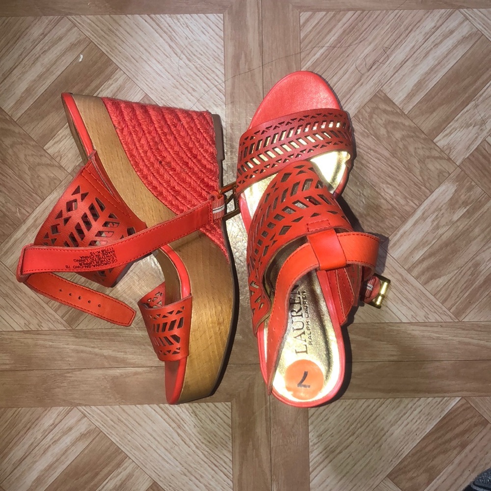 ORANGE RL WEDGES